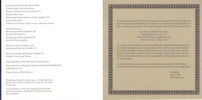 John Prine – For Better, Or Worse Music CD