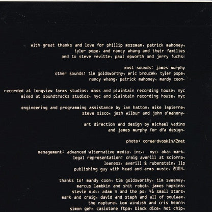 LCD Soundsystem – LCD Soundsystem (LP Vinyl) Vinyl Record