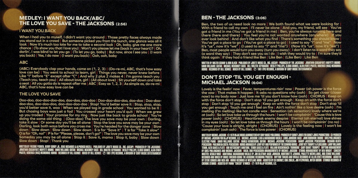 Michael Jackson – Michael Music CD