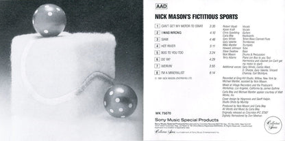 Nick Mason – Fictitious Sports (3-LP Vinyl) Vinyl Record