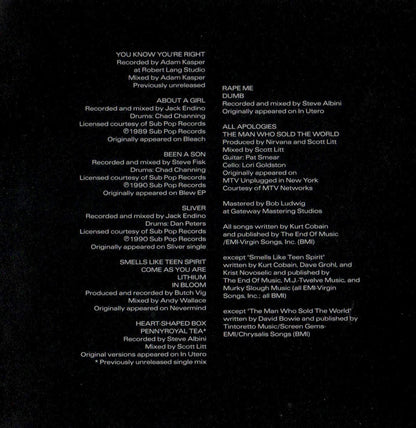 Nirvana – Nirvana Music CD