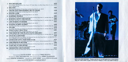 Talking Heads – Stop Making Sense Music CD