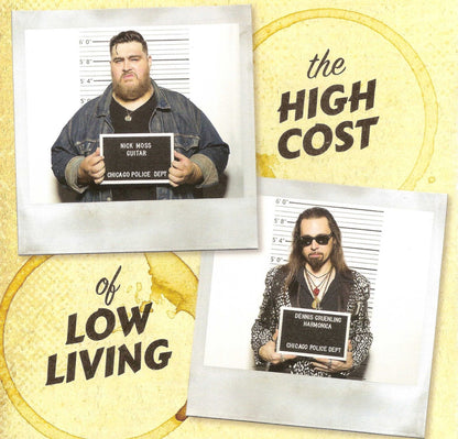 The Nick Moss Band – The High Cost Of Low Living Music CD