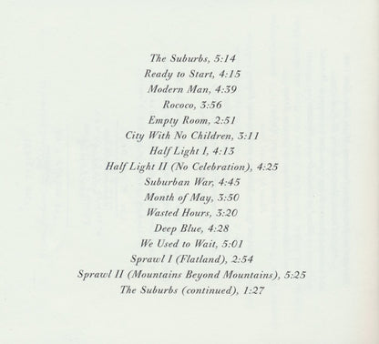 Arcade Fire – The Suburbs Music CD