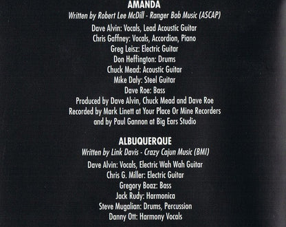 Dave Alvin – From An Old Guitar:  Rare and Unreleased Recordings Music CD