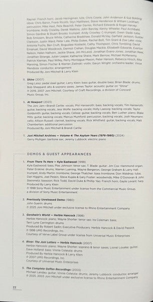 Joni Mitchell – Joni's Jazz (4-CD)
