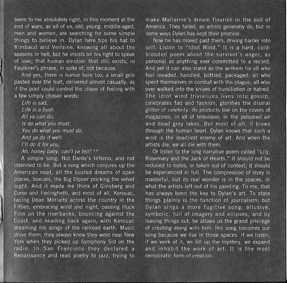 Bob Dylan – Blood on the Tracks Music CD