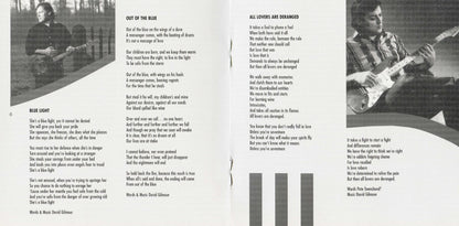 David Gilmour – About Face Music CD