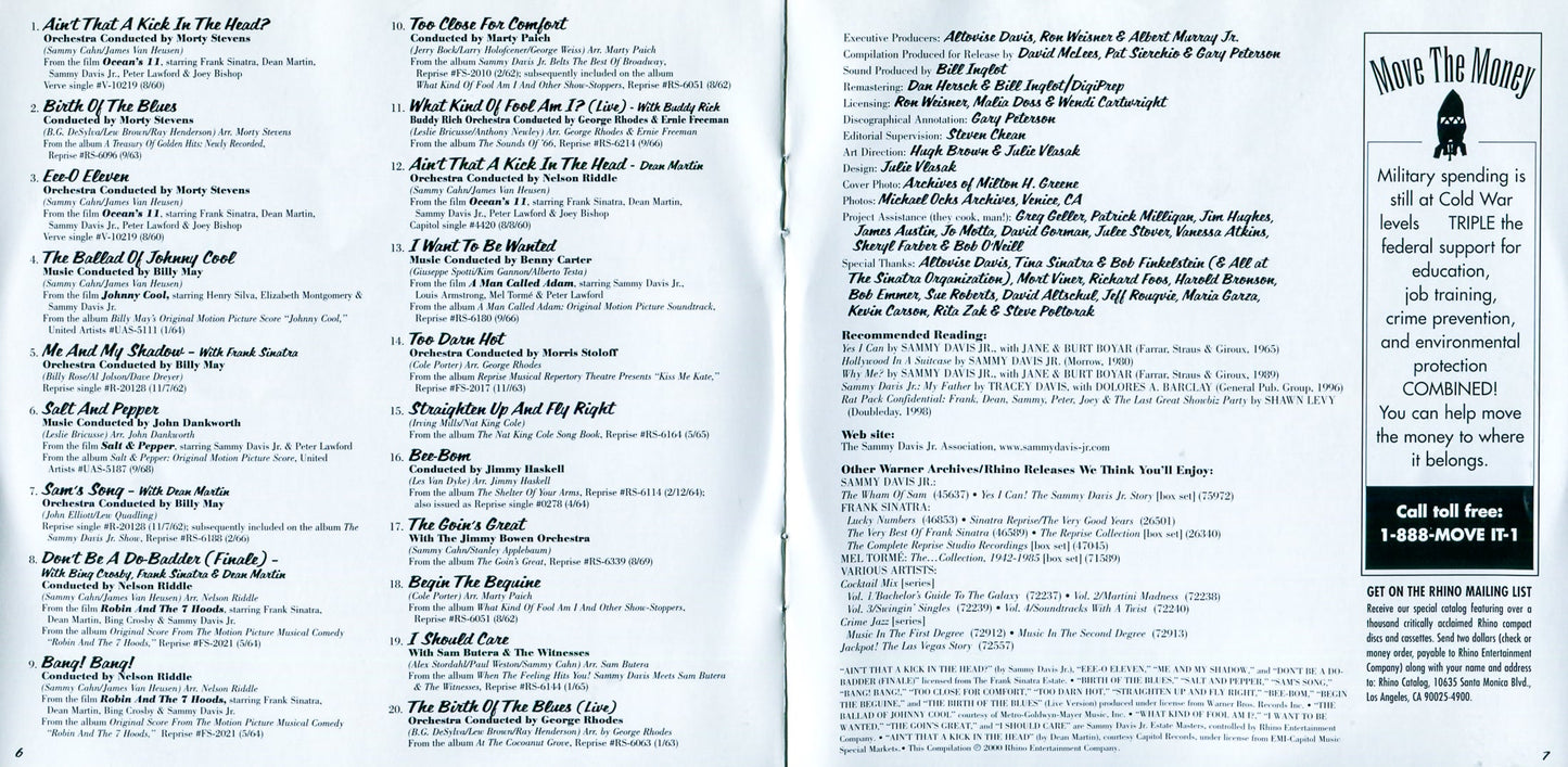 Sammy Davis Jr. – Sammy and Friends Music CD