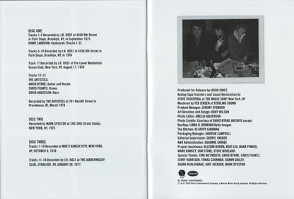 Talking Heads – Tentative Decisions: Demos & Live (3-CD)