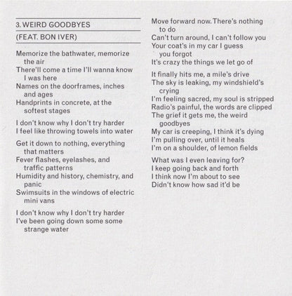 The National – Laugh Track Music CD