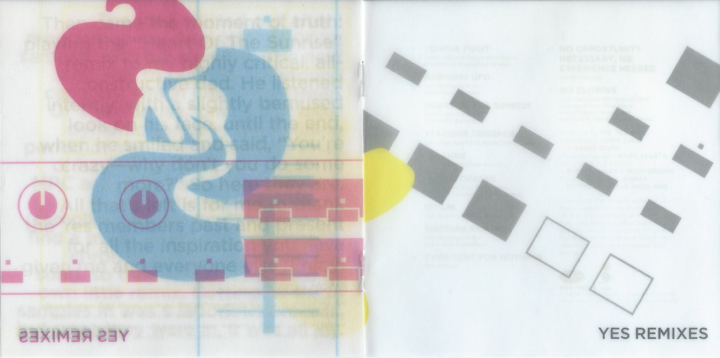 Yes – Remixes Music CD