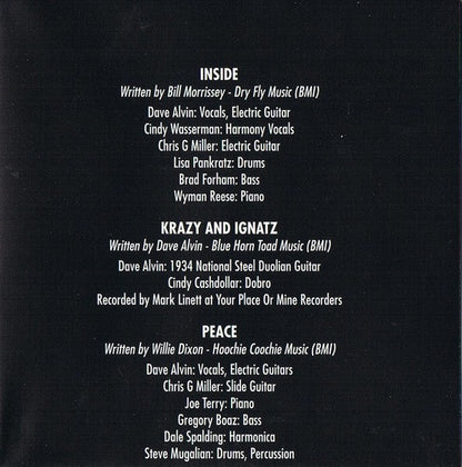 Dave Alvin – From An Old Guitar:  Rare and Unreleased Recordings Music CD