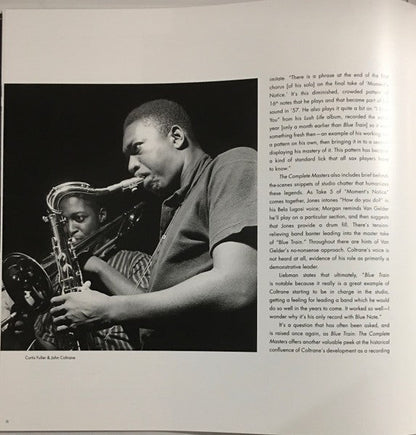 John Coltrane – Blue Train: The Complete Masters (2-LP Vinyl) Vinyl Record