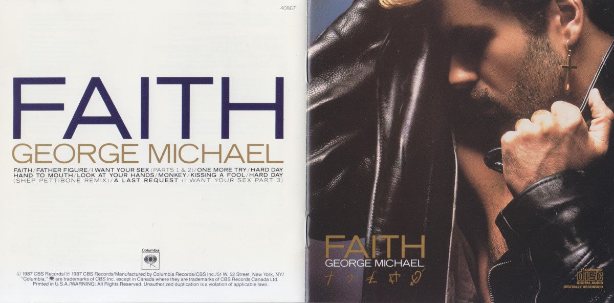 George Michael – Faith (LP Vinyl) Vinyl Record