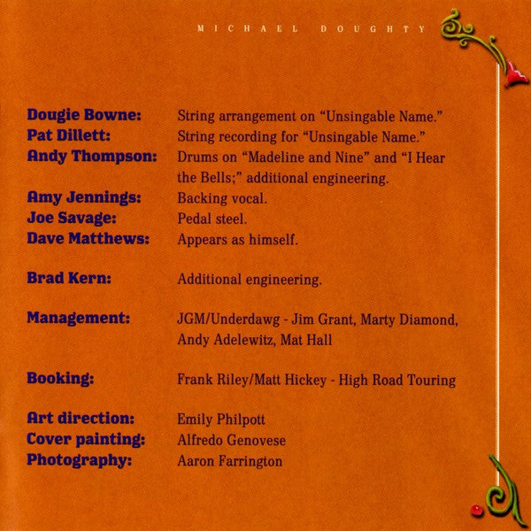 Mike Doughty – Haughty Melodic Music CD