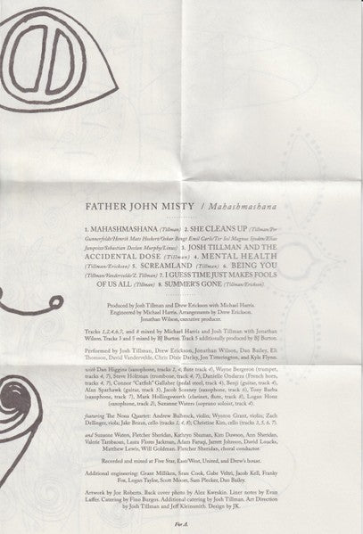 Father John Misty – Mahashmashana Music CD