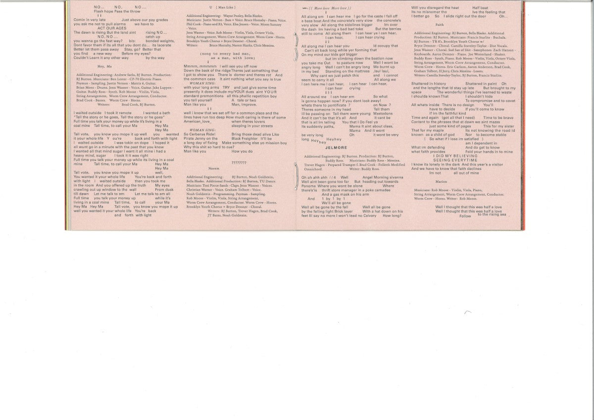 Bon Iver – I,I Music CD