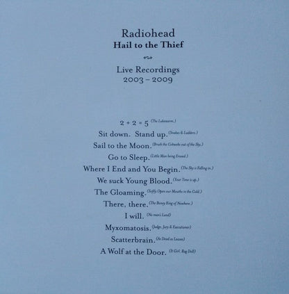 Radiohead – Hail to the Thief Music CD