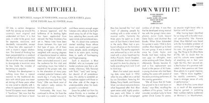 Blue Mitchell – Down With It Music CD