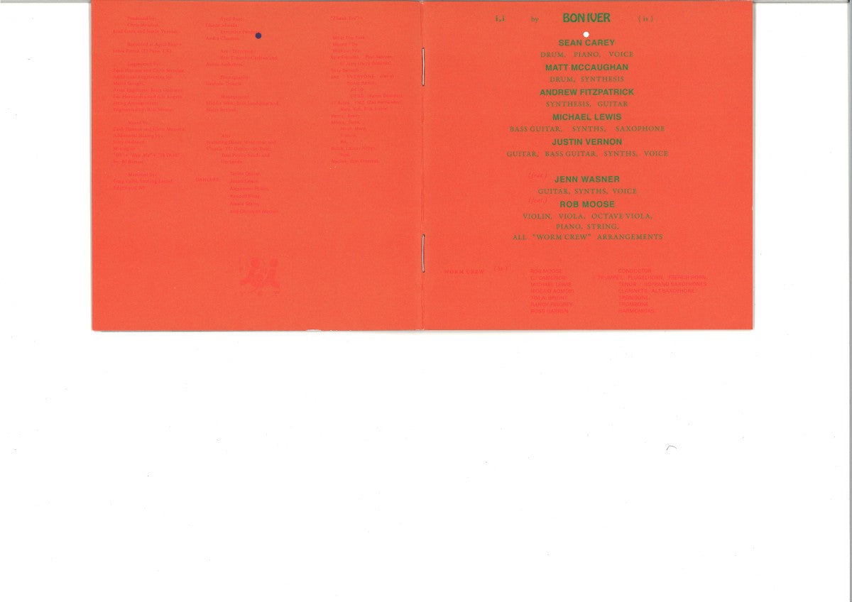 Bon Iver – I,I Music CD