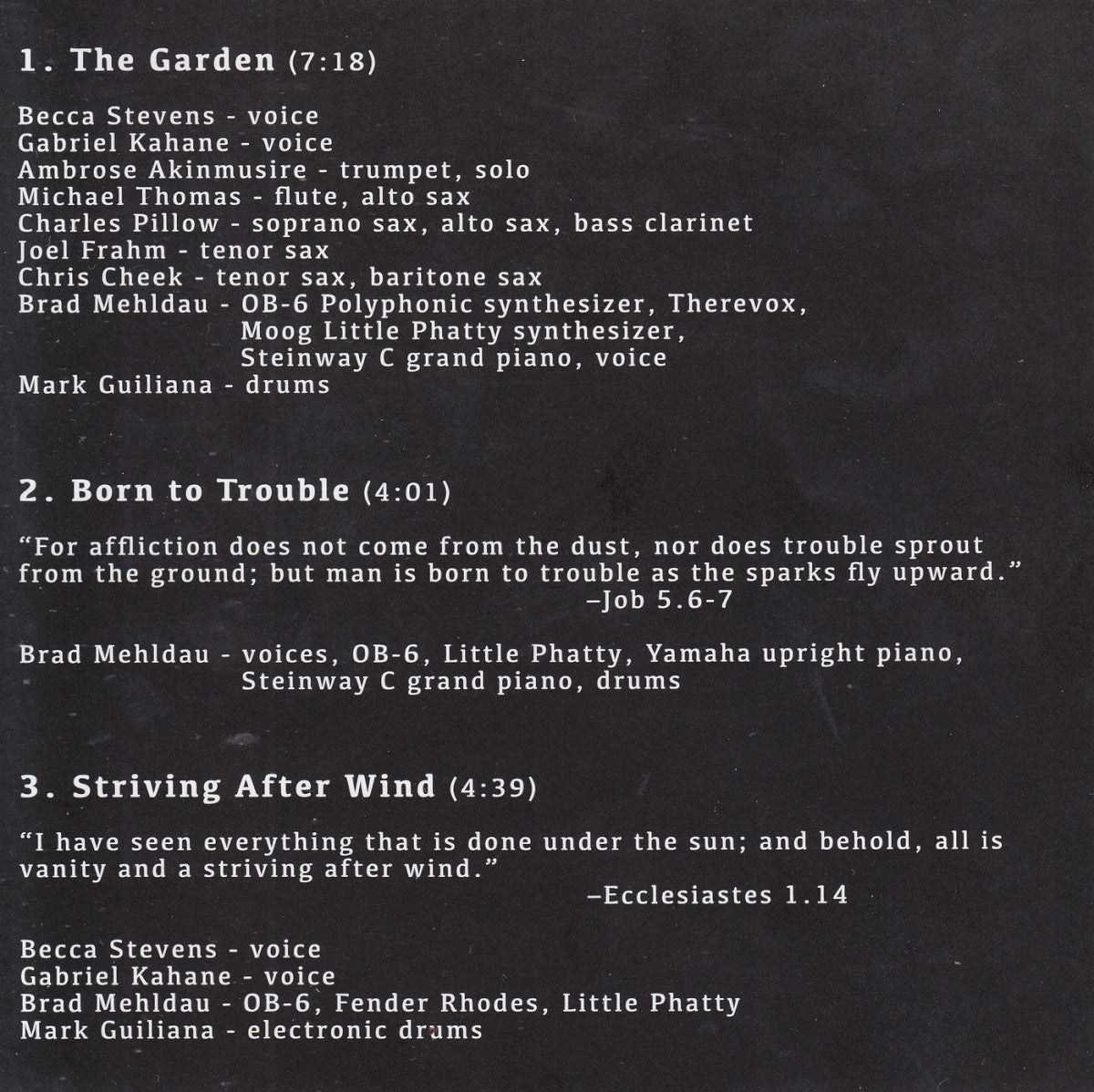 Brad Mehldau – Finding Gabriel (2-LP Vinyl) Vinyl Record