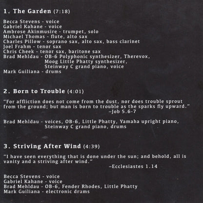 Brad Mehldau – Finding Gabriel (2-LP Vinyl) Vinyl Record