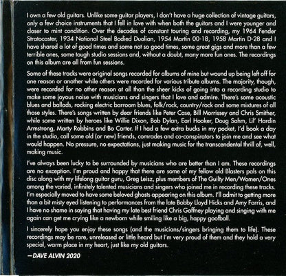 Dave Alvin – From An Old Guitar:  Rare and Unreleased Recordings Music CD