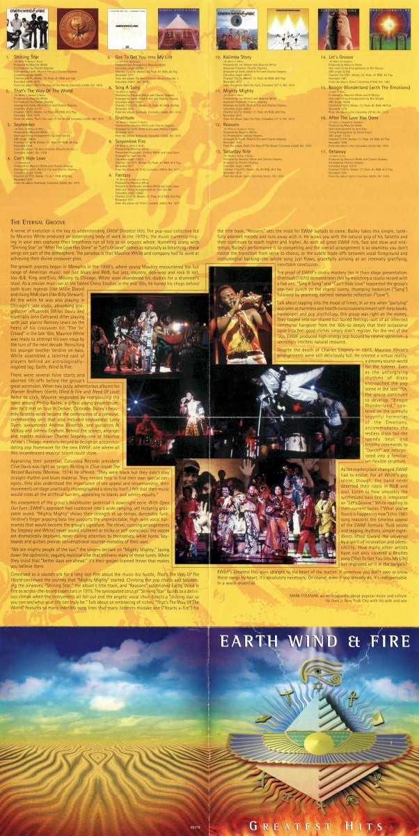Earth, Wind & Fire – Greatest Hits Music CD