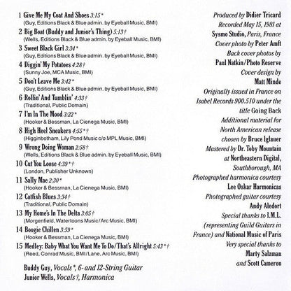 Buddy Guy & Junior Wells – Alone & Acoustic Music CD