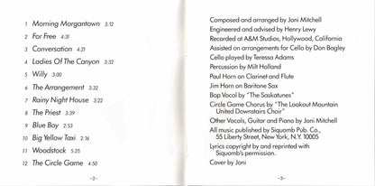 Joni Mitchell – Ladies of the Canyon Music CD