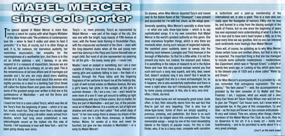 Mabel Mercer – Sings Cole Porter Music CD