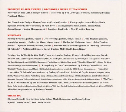 Rodney Crowell – The Chicago Sessions Music CD