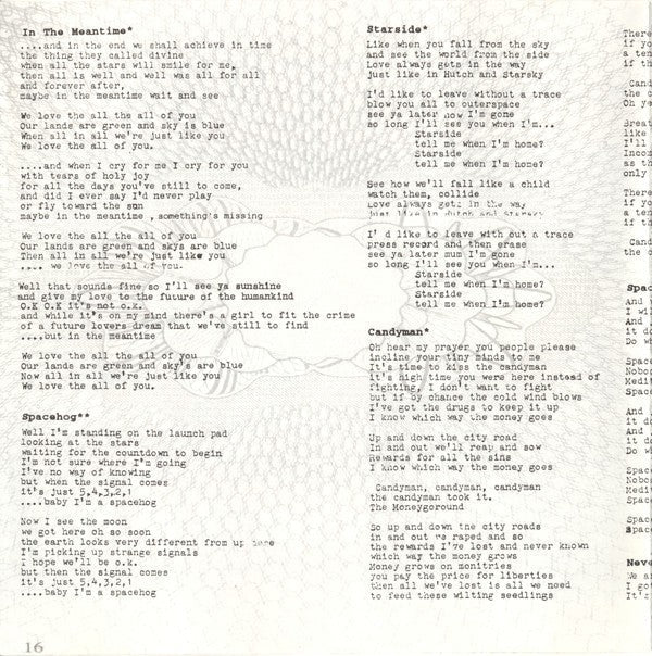 Spacehog – Resident Alien Music CD