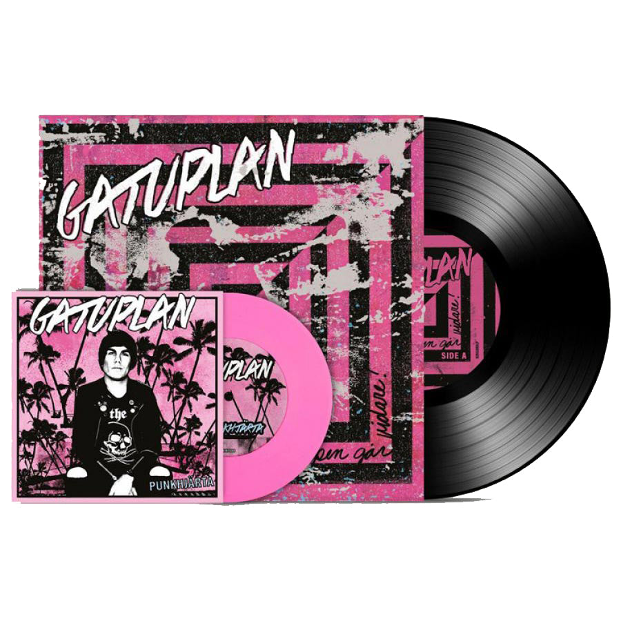 Gatuplan - Kampen Gar Vidare! [1LP/Pink 7"] Vinyl Record