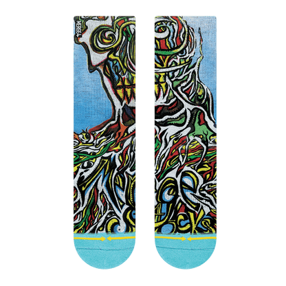 Gavin Beschen Adult Crew Socks
