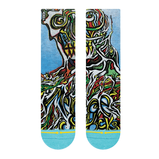 Gavin Beschen Adult Crew Socks