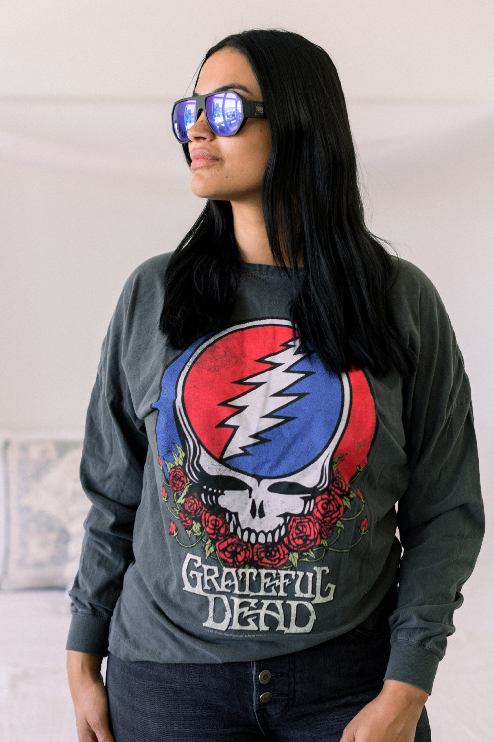 Grateful Dead Womens Long Sleeve Shirt