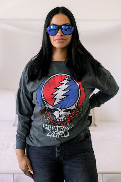 Grateful Dead Womens Long Sleeve Shirt