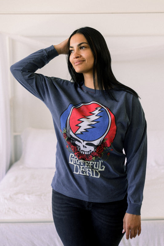 Grateful Dead Womens Long Sleeve Shirt