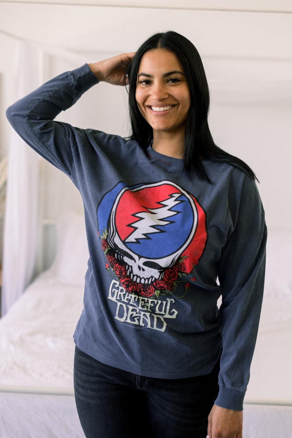 Grateful Dead Womens Long Sleeve Shirt