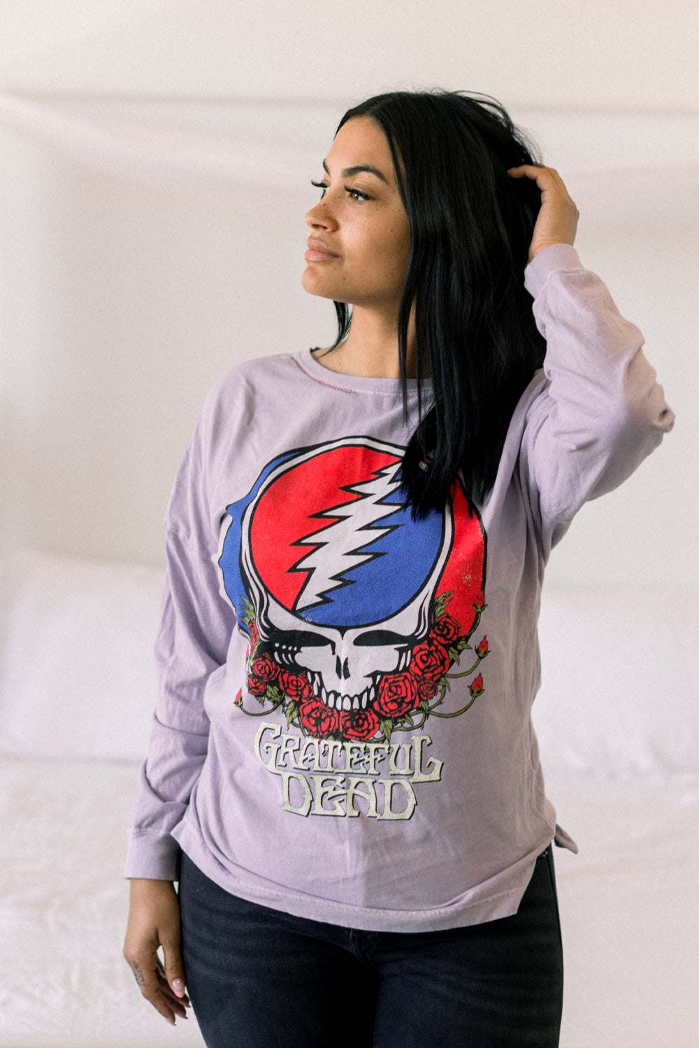 Grateful Dead Womens Long Sleeve Shirt