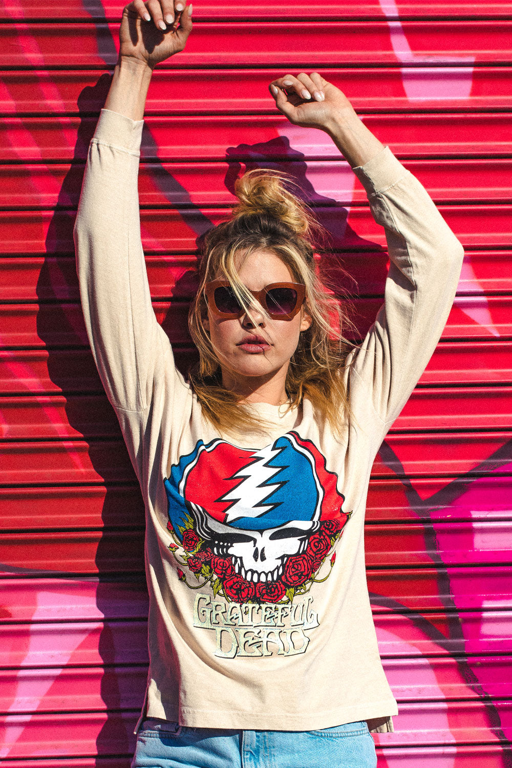 Grateful Dead Womens Long Sleeve Shirt