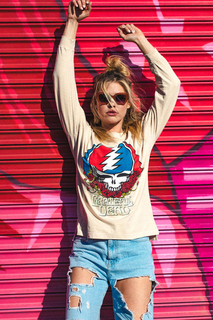 Grateful Dead Womens Long Sleeve Shirt