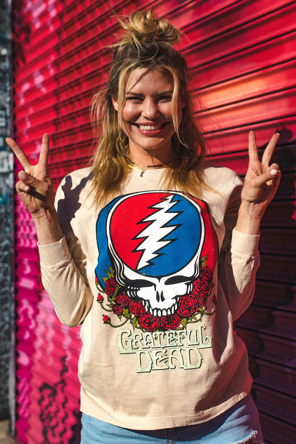 Grateful Dead Womens Long Sleeve Shirt