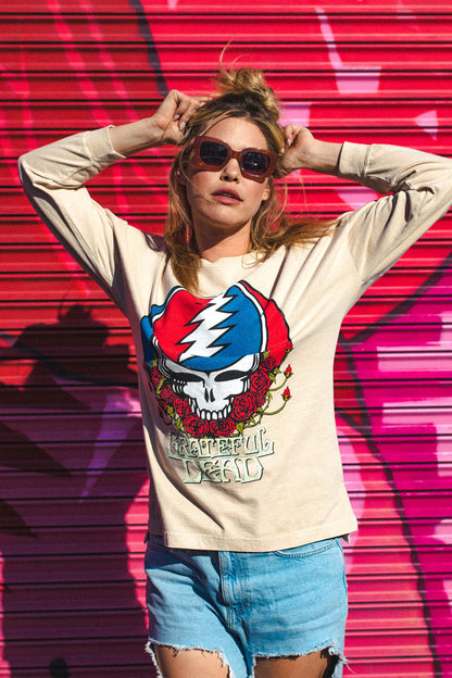 Grateful Dead Womens Long Sleeve Shirt