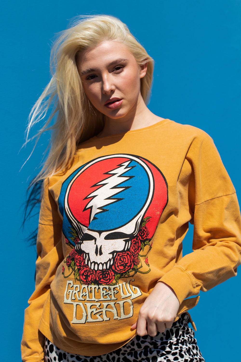 Grateful Dead Womens Long Sleeve Shirt