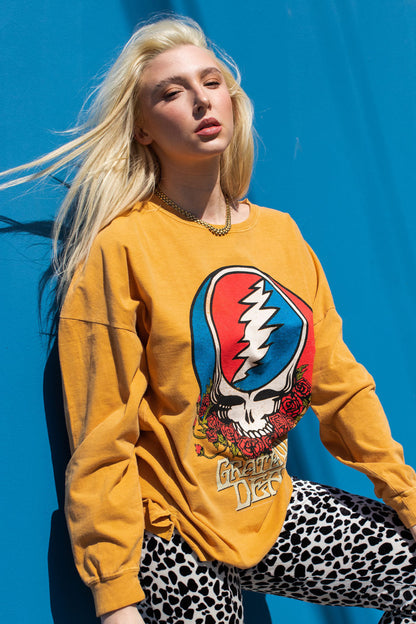 Grateful Dead Womens Long Sleeve Shirt