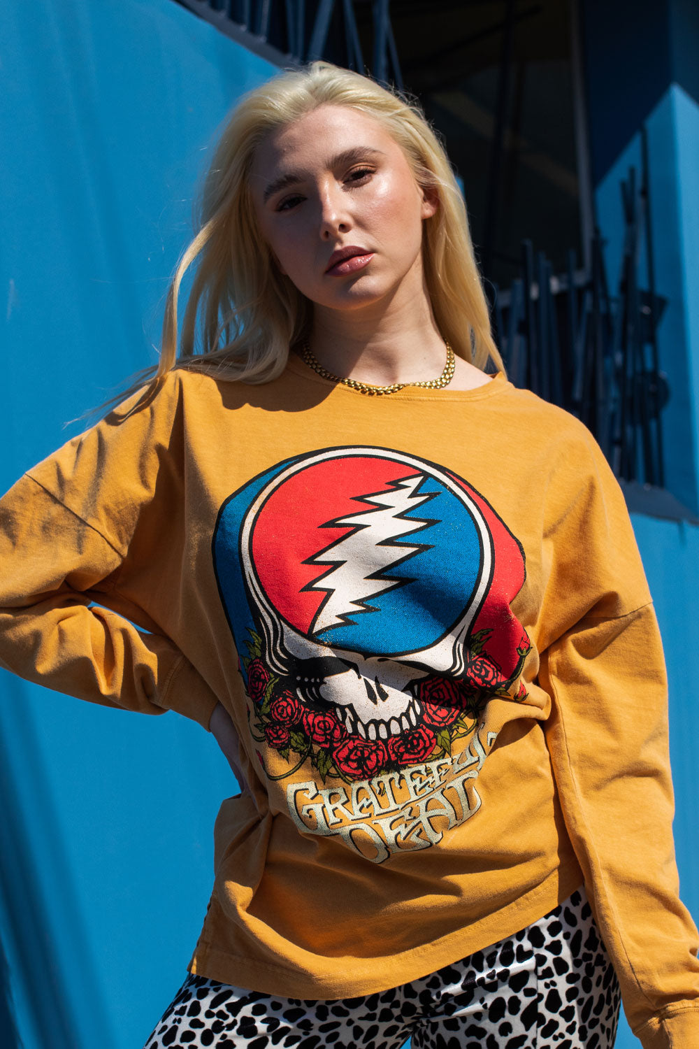 Grateful Dead Womens Long Sleeve Shirt