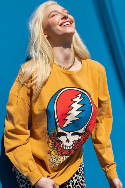 Grateful Dead Womens Long Sleeve Shirt